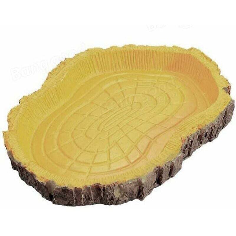 Reptile Tortue Eau Plat Bol à Nourriture Piscine pour Tortue Reptiles Gecko Serpents Goutte Livraison,110g - Ahlsen