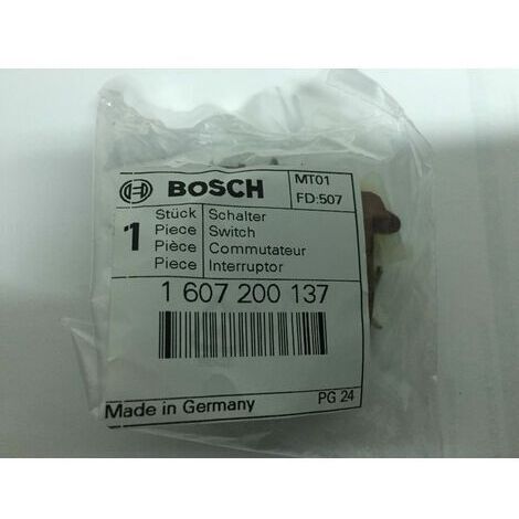 Repuesto original BOSCH 1607200137  Interruptor