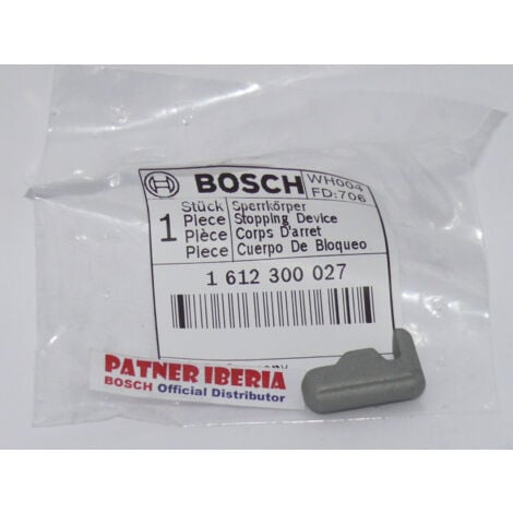Repuesto original BOSCH 1612300027  Dispositivo de parada para modelos GBH y GSH