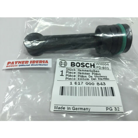 Repuesto original BOSCH 1617000843  Pistón del martillo