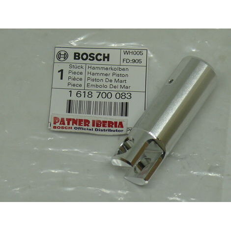 Repuesto original BOSCH 1618700083  Pistón del martillo