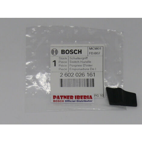 Repuesto original BOSCH 2602026161  Mango del interruptor