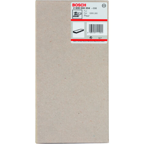 Repuesto original BOSCH 2608000204 Plato de lijadora GSS 280A y GSS 280AE