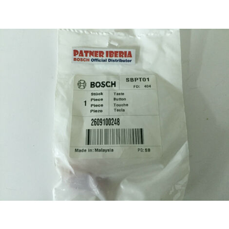 Repuesto original BOSCH 2609100248  Botón