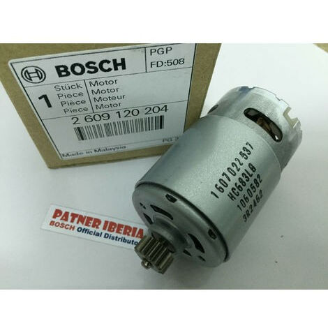Repuesto original BOSCH 2609120204 Motor de 14 dientes