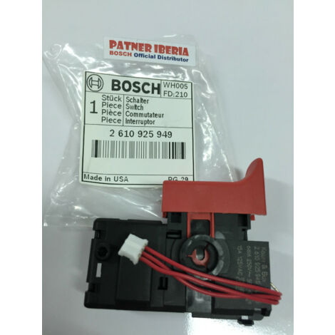 Repuesto original BOSCH 2610925949  Interruptor