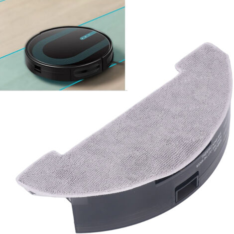 Repuesto para el robot Proscenic D5S 850T 850P: Depósito de agua y kit de limpieza y fregado fabricados en ABS, 28 x 12,5 x 6 cm, 438 g, incluye paño de fregado.