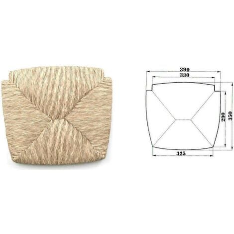 OKAFFAREFATTO Repuesto para Silla En Paja Modelo Venecia - C1212 Asiento Cojín Fondo Asiento