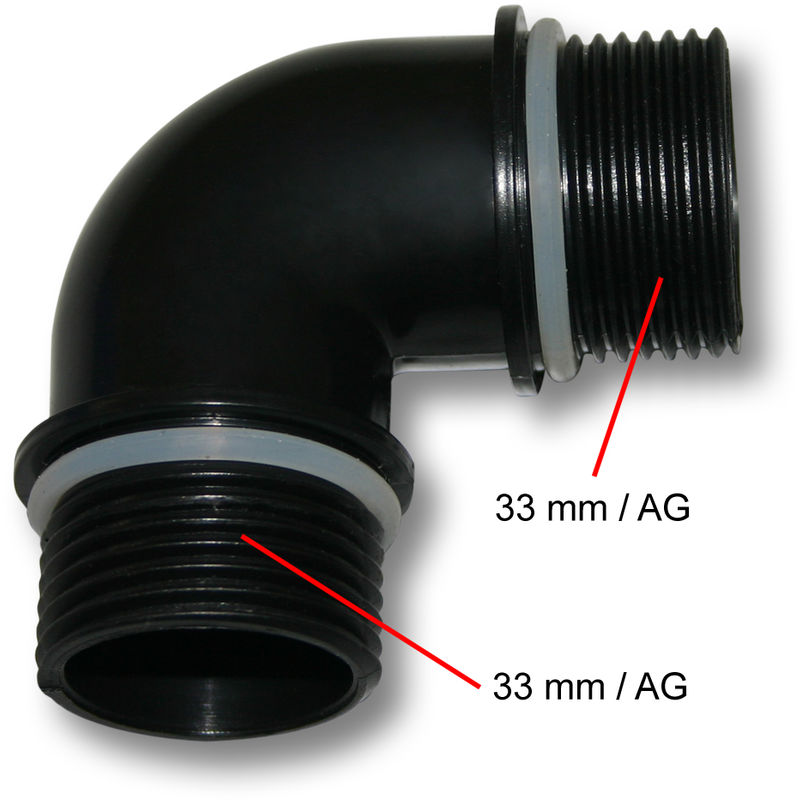

Repuesto SunSun CQP-4500P Conector en ángulo