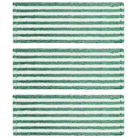 Repuestos KZQ para mopa de microfibra Libman (húmeda y seca), paquete de 3, almohadillas de microfibra lavables y reutilizables para uso en seco y húmedo (paquete de 3)