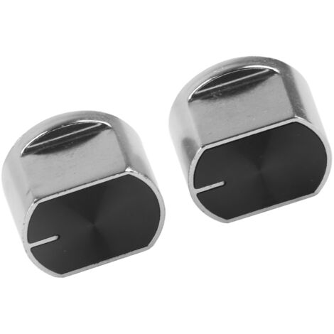 Repuestos para cocinas de gas: Perillas de control de zinc, 2 unidades, diámetro 36 mm.
