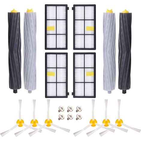 Repuestos para iRobot Roomba serie 800 900 20 kits, kit de mantenimiento kit de limpieza para 800 850 851 860 865 866 870 871 876 880 885 886 890 891 896 900 960 966 980 990