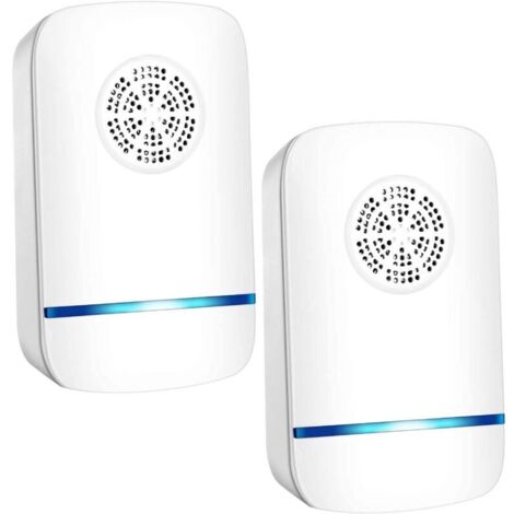 Répulsif à insectes à ultrasons Feizhibo Socket Répulsif à insectes électrique d'intérieur Répulsif à ultrasons pour souris, rongeurs, moustiques, cafards