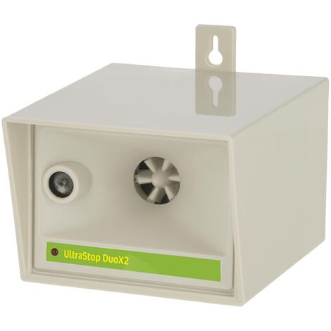 Répulsif à ultrasons- Souris - Rats - renard - UltraStop DuoX2 - Pour faire fuir les hôtes indésirables Kerbl