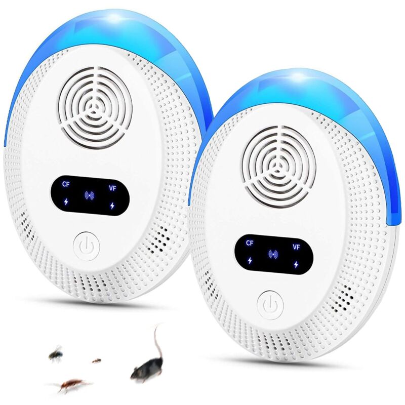 Répulsif anti-moustiques à ultrasons réglable pour moustiques, ultrasons pour souris, répulsif moustiques ultrasons, efficace contre les insectes,
