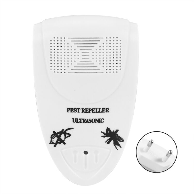 Répulsif antiparasitaire électronique à ultrasons pour souris pièges à rats multifonctions répulsifs anti-moustiques pour souris KillerEU