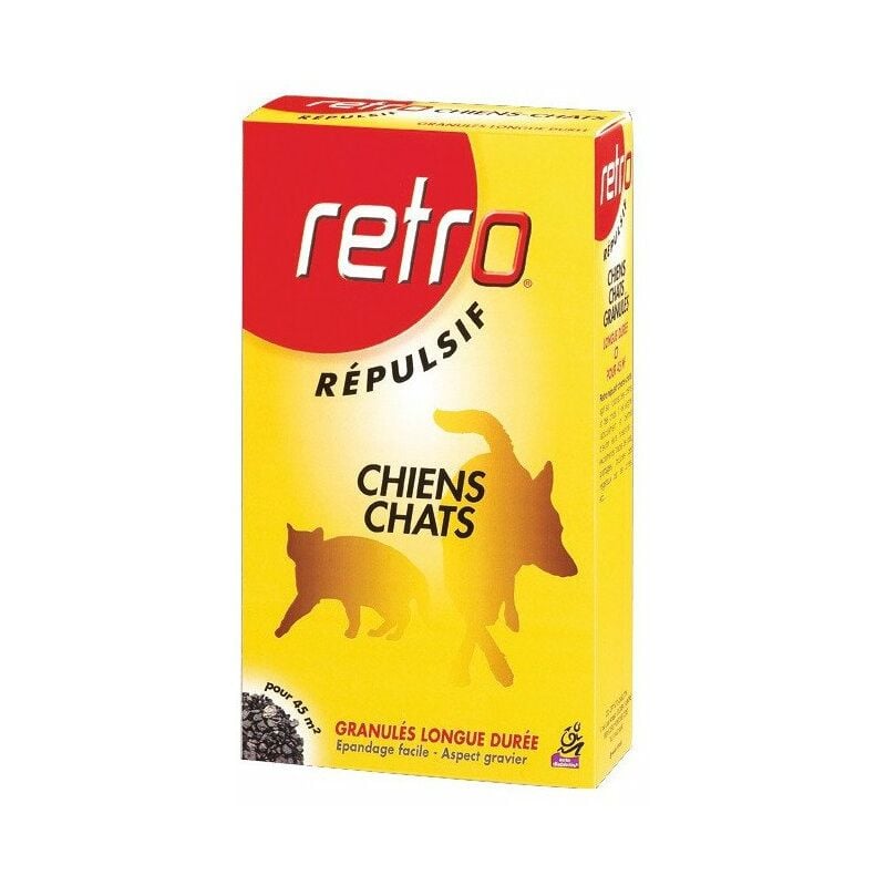 Retro - Répulsif chien-chat en granulés etui 400 g