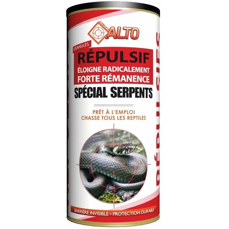 Cibles Alto - Repulsif granulés special serpents boîte 400 g - alto
