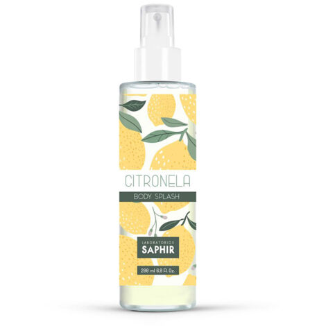 Répulsif Insectes et Moustiques Citronnelle Body Splash Laboratorios Saphir 200 ml