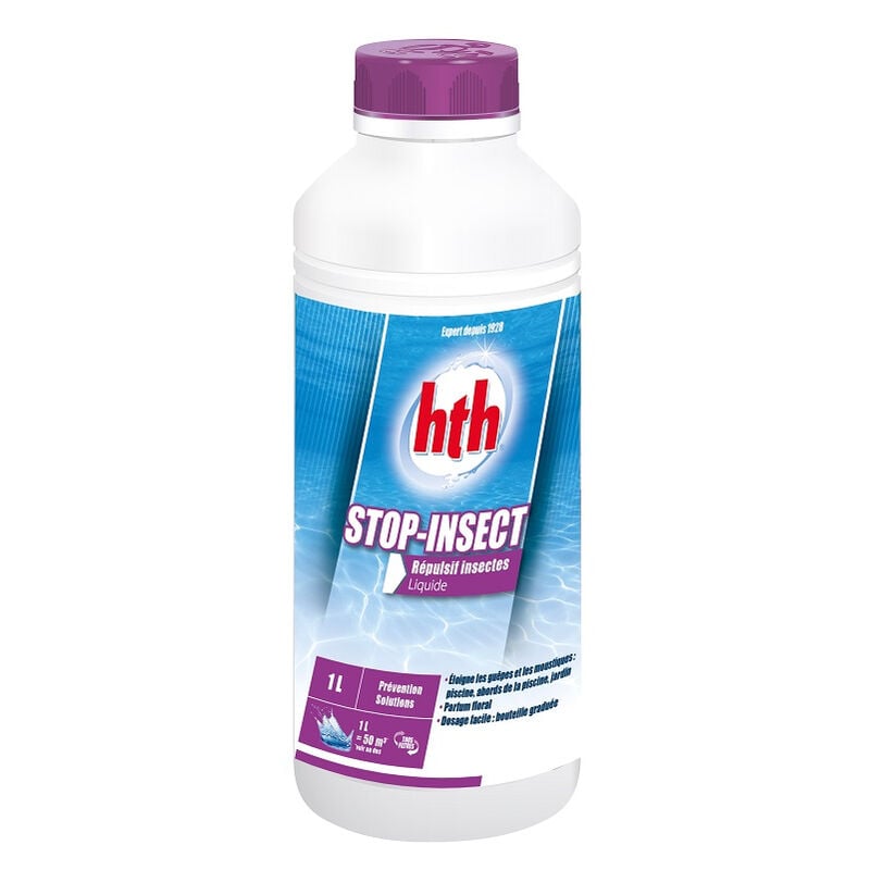HTH - Stop-Insect - Répulsif insectes Liquide 1 l