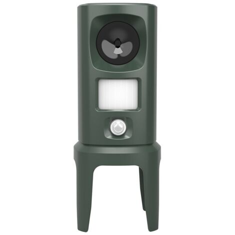 Répulsif pour animaux d'extérieur, répulsif à ultrasons pour rongeurs, répulsif pour oiseaux alimenté par énergie solaire et USB, double mode d'alimentation, détection infrarouge, ondes ultrasoniques 