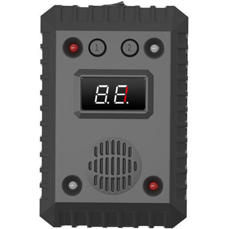 Répulsif pour animaux sous le capot de voiture, dispositif de dissuasion pour rongeurs et rats avec lumière stroboscopique LED, alarme sonore pour coffre, camping-car, entrepôt intérieur