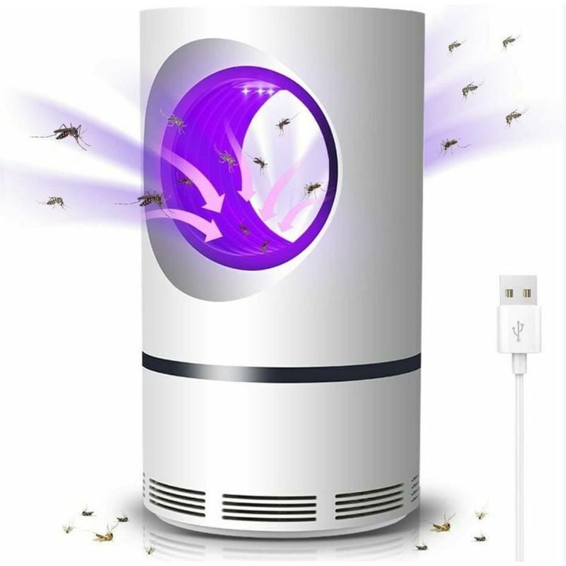Répulsif pour insectes et animaux, pour nourrisson USB lampe anti-moustique lampe anti-moustique LED extérieur exterminateur de moustiques