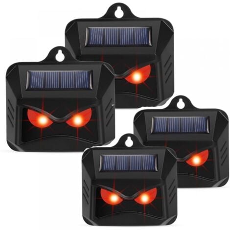 CYSLMUK 4 insectifuges efficaces avec lumière LED rouge