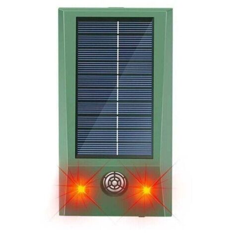 Répulsif solaire ultrasons anti-souris - rats - insectes - Énergie solaire