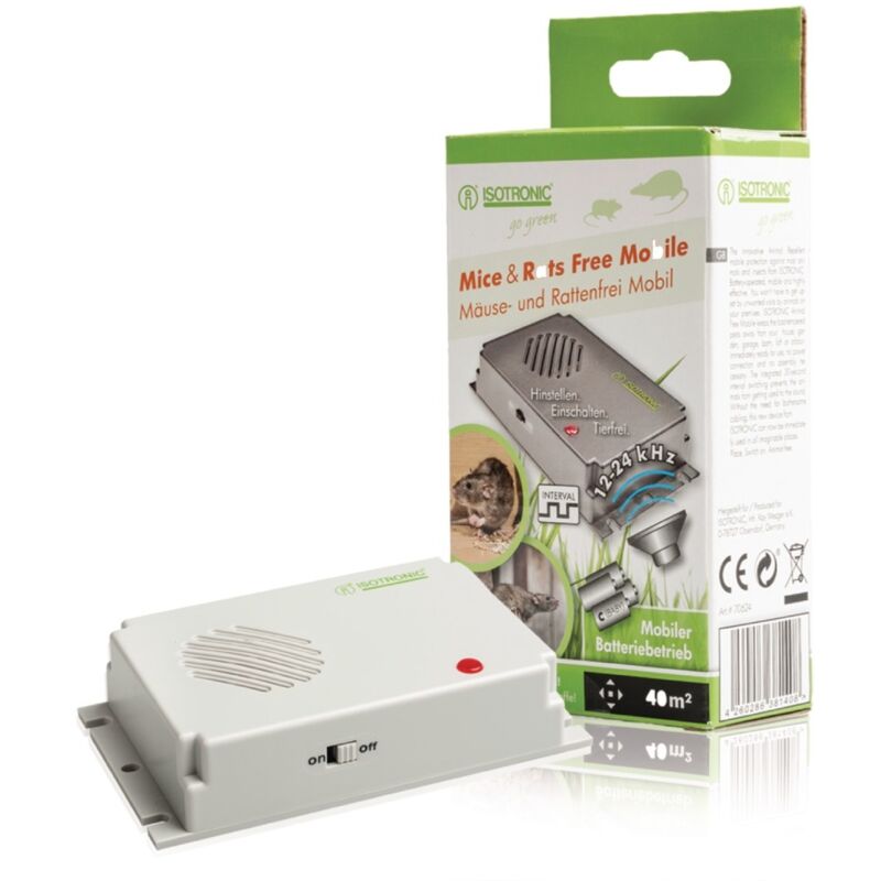 Westfalia - Dissuasion pour les souris et les rats 12 - 24 khz