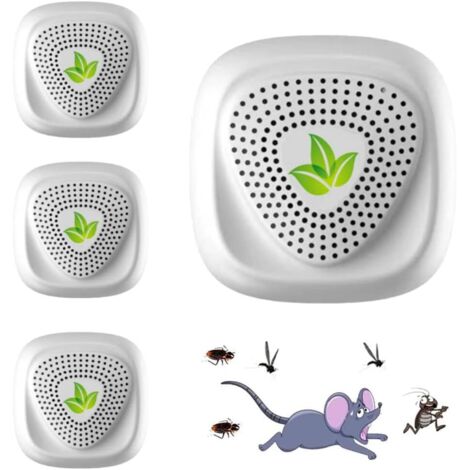 Répulsif ultrasonique antiparasitaire,Répulsif électrique Extra Fort pour araignées,Répulsif à ultrasons pour Souris,Répulsif pour moustiques,Pièges à Souris,cafards,punaises