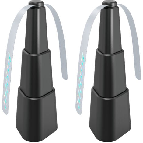 DPZO Répulsifs Anti Mouches - Ventilateur Anti Mouche Ventilateur Anti Moustiques Sans Utiliser de Produi Chimiques Chasse Mouche pour effrayer Les Mouches Profitez de Vos Repas en Plein air(2PCS)