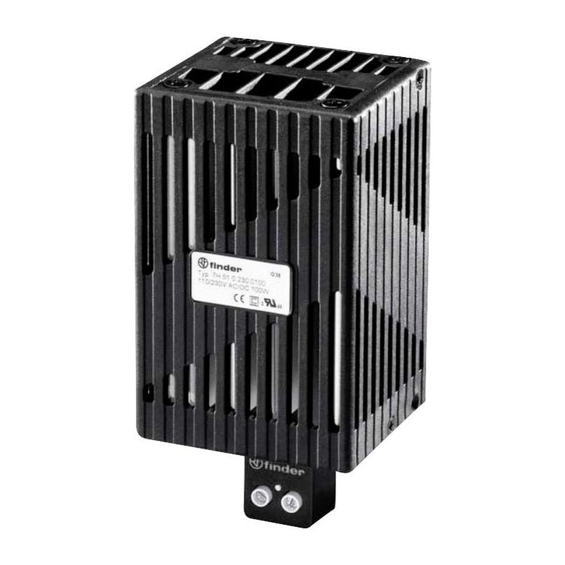 7H.51.0.230.0100 Chauffage 110 - 230 v 100 w (l x l x h) 218 x 63 x 70 mm 1 pc(s) A071202 - Finder