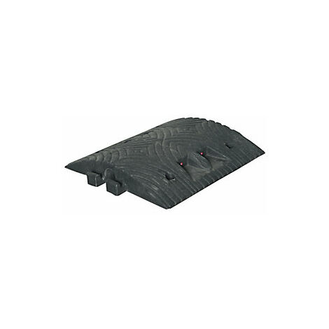 Resalto para pavimento  modelo 5-RE  elemento estándar negro