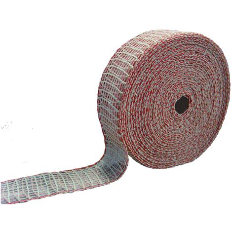 RÉSEAU ÉLASTIQUE POUR VIANDES EN SAUCE 18 CARRÉS DIAMÈTRE 12MM ROULEAU 50 MT.