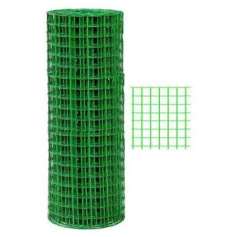 Réseau électrosoudé Blinky 51X51 en plastique, longueur 25 cm, hauteur en cm 100