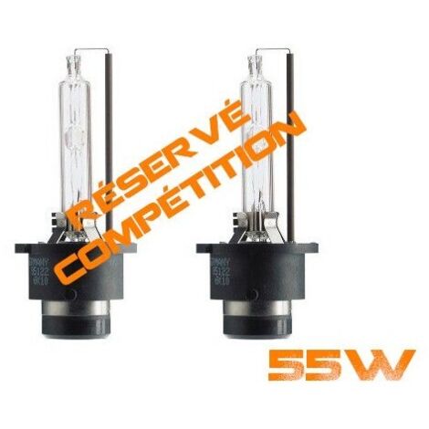 Réservé compétition - 2 x D2S - 8000K - 55W - Ampoules xénon de compétition