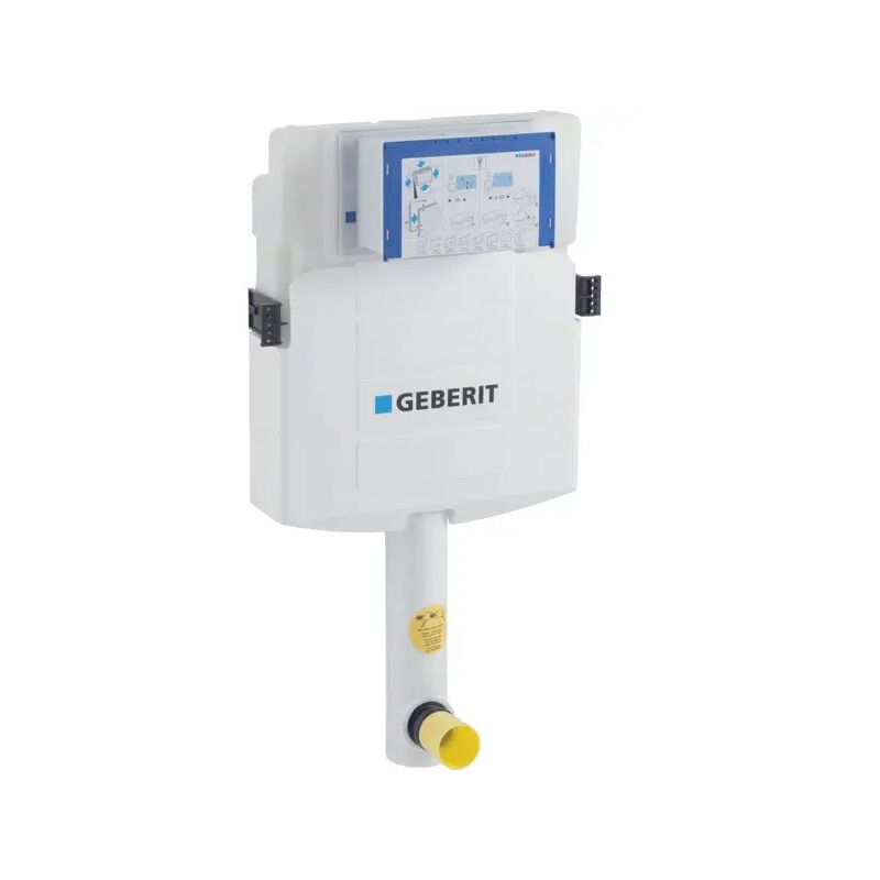 Geberit - Réservoir à encastrer Sigma 12 cm, 6 / 3 litres