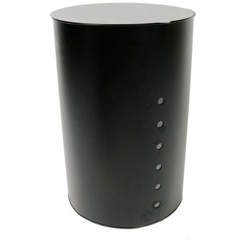 Réservoir à granulés en métal 100 kg – Dimensions 100x50x50 cm – Compatible chaudières à granulés – Couvercle de protection inclus – PVM