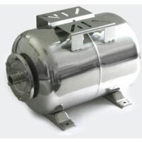 Réservoir à vessie p.la surpression domestique cuve ballon 100 litres inox