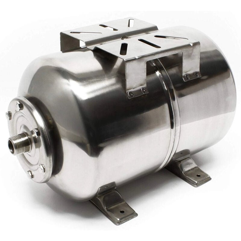 Helloshop26 - Réservoir à vessie pour la surpression domestique cuve ballon 24 litres inox