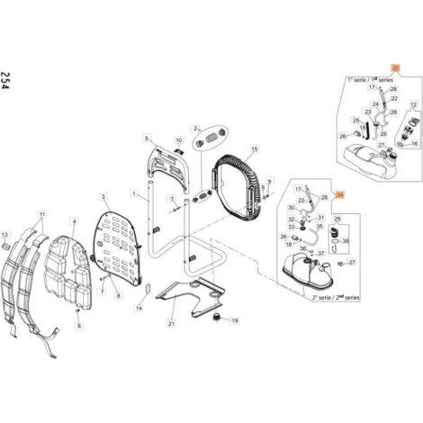 RÉSERVOIR COMPLET ORIGINAL EMAK CFI0G40711