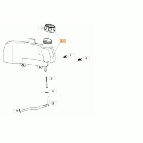 RÉSERVOIR COMPLET ORIGINAL EMAK L66151591