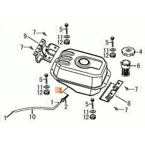 RÉSERVOIR COMPLET ORIGINAL EMAK L66151877