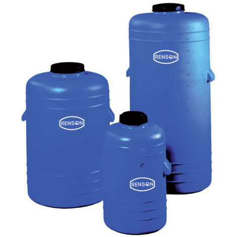 RESERVOIR CYLINDRIQUE VERTICAL 60L BLEU - RENSON - 825075
