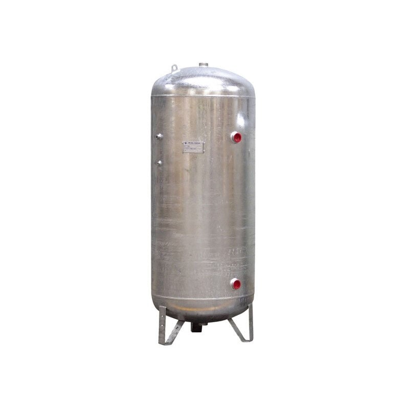 Réservoir air comprimé Nuair 4212 vertical galvanisé 3000L 10,67bar avec kit