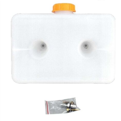RéServoir de Carburant Chauffage Stationnement D'Air en Plastique 5L Stockage D' à 2 Trous avec Couvercle pour Mazout Caravane Camion Voiture