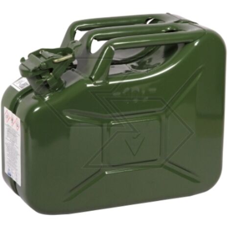 Réservoir de carburant en acier métallique mélange de jardinage 10 litres 320411