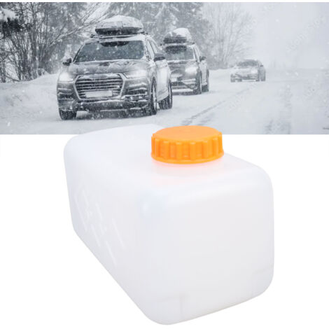 Réservoir de carburant en plastique de 5 L avec excellente étanchéité, idéal pour le chauffage de stationnement de camping-car ou le stockage d'essence et de fioul à domicile. Convient également pour 