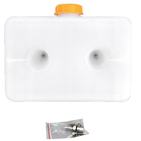 Réservoir de carburant pour chauffage de stationnement à air comprimé en plastique de 5 L, 2 orifices de stockage d'huile (comme illustré)